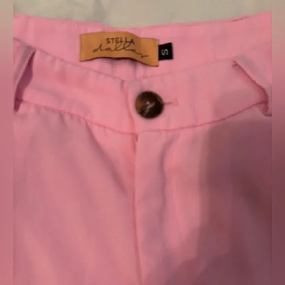 Stella Dallas pink wide leg pants S - Picture 6 of 7